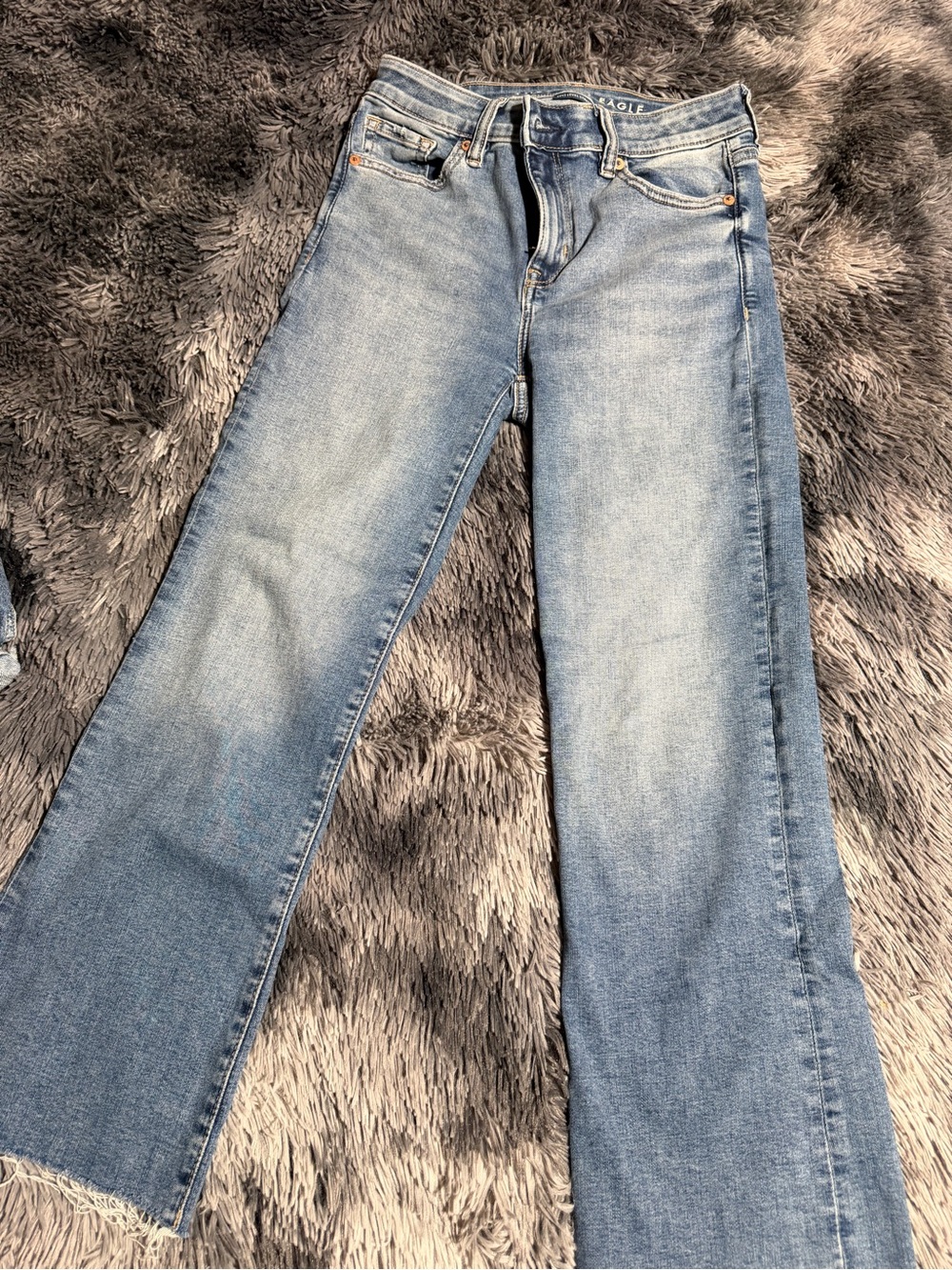 Lee Women's Light Blue Flare Jeans